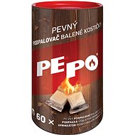 PE-PO Solid Lighter Packed Cubes 60 pcs - Firelighter