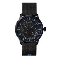 Sequent Elektron HR Black with Black and Blue Tide Strap - Smart Watch
