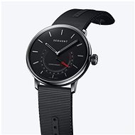Sequent SuperCharger 2.1 Premium HR ónyxovo čierne s čiernym remienkom - Smart hodinky