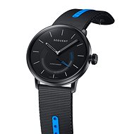 Sequent SuperCharger 2.1 Sport Smoky Metal with Black/Blue Strap - Smart Watch