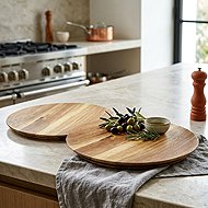 serax Dunes Wooden plate 26 cm, 2 pcs - Serving Board
