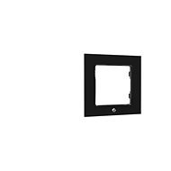 Shelly Rahmen für WS Schalter, schwarz, (80mm x 80mm x 10mm) - Rahmen