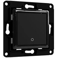 Shelly WS1, 1-button switch, without bezel, black - Switch