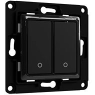 Shelly WS2, 2-button switch, without bezel, black - Switch