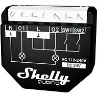 Shelly Wave 2PM, spínací modul, Z-Wave -  WiFi Switch