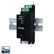Shelly Wave Pro Shutter, shutter module 2x 16A, DIN, power metering, Z-Wave - Controller