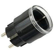 Shelly Plug S Gen3 with power metering, WiFi, black - Smart Socket