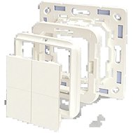 Shelly adapter for BLU Wall Switch 4 (for Bush-Jaeger frames) - Small Frame