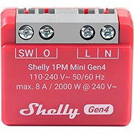 Shelly Gen4 1PM Mini, switching module, WiFi - Switching Relay
