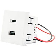 Shelly USB charger for Wall Display table stand, white - Charger