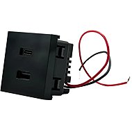 Shelly USB charger for Wall Display table stand, black - Charger