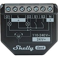 Shelly Gen4 2PM, 2-channel blinds control module, WiFi, Zigbee - Switching Relay