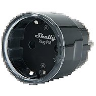 Shelly Plug PM Gen3, power outlet with power metering, WiFi, black - Smart Socket