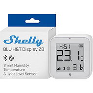 Shelly Blu H&T Display, Zigbee, Bluetooth, White - Humidity Sensor