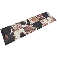 SHUMEE Kuchynský koberec, umývateľný, 60 × 180 cm, zamat, zvieracie kože - Koberec