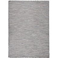 SHUMEE Venkovní hladce tkaný koberec, 200 × 280 cm hnědý/modrý - Koberec