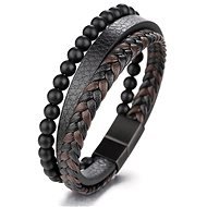 Leather bracelet 22cm A6794-16 - Bracelet