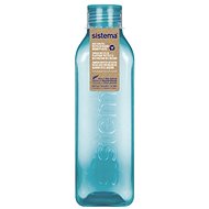 Sistema® Ocean Bound Flasche Square Schraubverschluss 1 l, grün - Trinkflasche