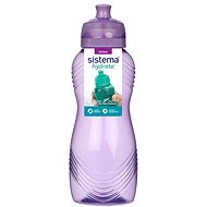 Sistema® Hydrate™ Wave Twist 'n' Sip Bottle 600 ml, purple - Drinking Bottle