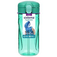 Sistema® Hydrate™ Quick Flip Top bottle with straw 520 ml, mint - Drinking Bottle