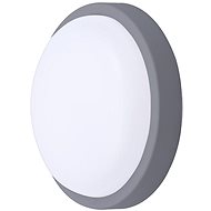 Solight LED outdoor lighting round, 17cm, grey - LED Light