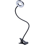 Solight LED dimmable desk lamp with clip, USB, black - Table Lamp