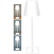 Solight LED rechargeable lamp Lucca, white - Table Lamp