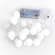 Solight LED-Weihnachtskette farbige Kugeln, 20 × LED, 2 m - Lichterkette