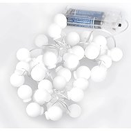 Solight LED Christmas chain coloured balls, 40 × LED, 4 m - Light Chain