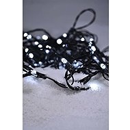 Solight LED outdoor Christmas chain, 8 functions, IP44, cool white, 100 × LED, 10 m - Light Chain