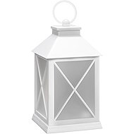 Solight LED Christmas lantern white, 20 cm, timer - Lantern
