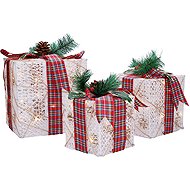 Solight set of 3 LED Christmas gifts, 48× LED, IP44 - Christmas Lights