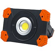 Solight 10 W, portable, rechargeable, 1000 lm, orange-black - LED Reflector