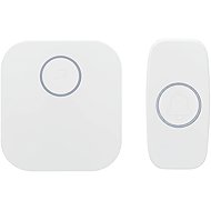 Solight 1L80 wireless doorbell, 180 m, learning code, white - Doorbell