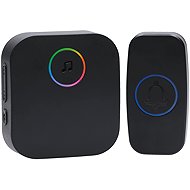 Solight 1L80 wireless doorbell, for socket, 180 m, learning code, black - Doorbell