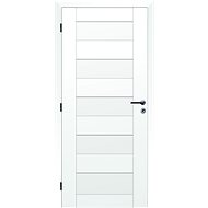 SOLODOOR frame door TÜREN 41 solid, width 600 mm, left, foil WHITE, rounded edges - Interior Door