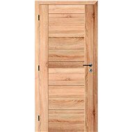SOLODOOR frame door TÜREN 41 solid, width 700 mm, left, OAK SONOMA, rounded edges - Interior Door