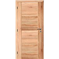 SOLODOOR frame door TÜREN 41 solid, width 800 mm, left, OAK SONOMA, rounded edges - Interior Door