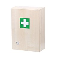 Wall-mounted wooden first aid kit for 5 persons - First-Aid Kit 