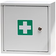 Wall-mounted metal medicine cabinet - empty - First-Aid Kit 