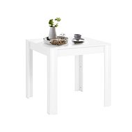 Danish Style Jídelní stůl Lynet, 80 cm, bílá - Jídelní stůl