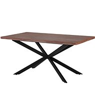 Danish Style Jídelní stůl Adrie, 160 cm, tmavě hnědá - Jídelní stůl