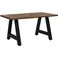 Danish Style Jídelní stůl Flor, 160 cm, hnědá - Jídelní stůl