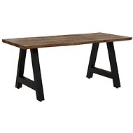Danish Style Jídelní stůl Flor, 180 cm, hnědá - Jídelní stůl