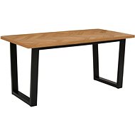 Danish Style Jídelní stůl Grebor, 140 cm, hnědá - Jídelní stůl