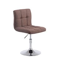 BHM Germany Barová židle Palma, textil, hnědá - Barová židle
