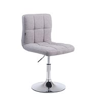 BHM Germany Barová židle Palma, textil, šedá - Barová židle