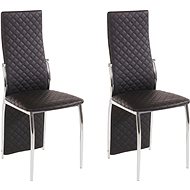 Danish Style Jídelní židle Willi (SET 2 ks), černá - Jídelní židle