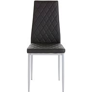 Danish Style Jídelní židle Bark (SET 4 ks), černá - Jídelní židle