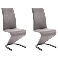 Danish Style Jídelní židle Zapi (SET 2 ks), světle šedá - Jídelní židle